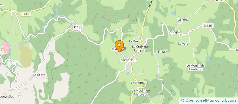 localisation de l'entreprise MADAME ANAIS CHIRAC  ARGENTAT-SUR-DORDOGNE