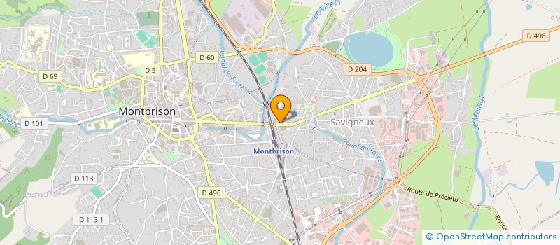 localisation de l'entreprise MADAME ANAIS CLAMENS  SAVIGNEUX