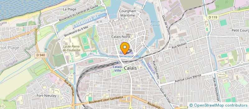 localisation de l'entreprise MADAME ANAIS CLIPET  CALAIS