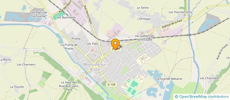 localisation de l'entreprise MADAME ANAIS CLOEREC  MONTOIRE-SUR-LE-LOIR