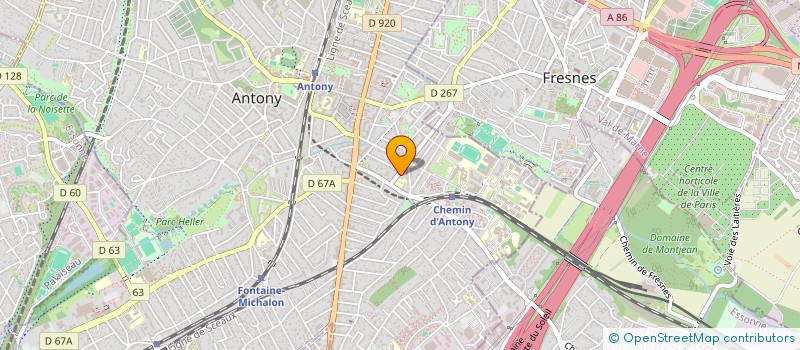 localisation de l'entreprise MADAME ANAIS COCHARD à ANTONY