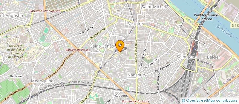 localisation de l'entreprise MADAME ANAIS COELHO  BORDEAUX