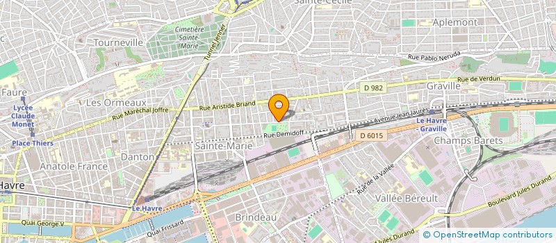 localisation de l'entreprise MADAME ANAIS COIFFIC  LE HAVRE