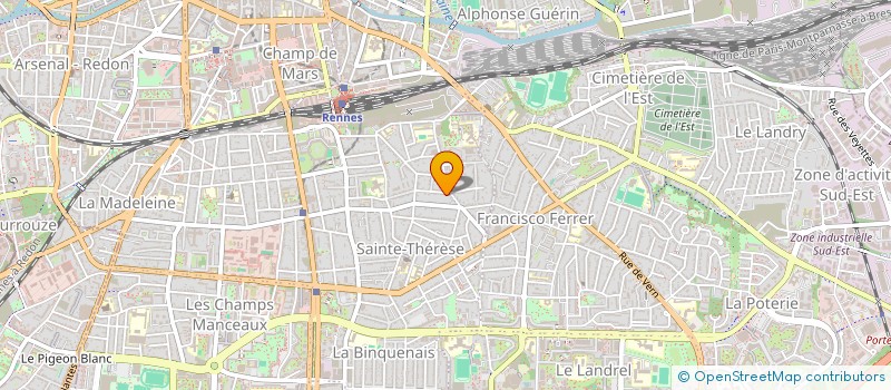 localisation de l'entreprise MADAME ANAIS COLIN  RENNES