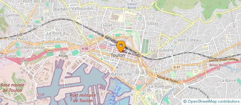 localisation de l'entreprise MADAME ANAIS COLLADO  TOULON