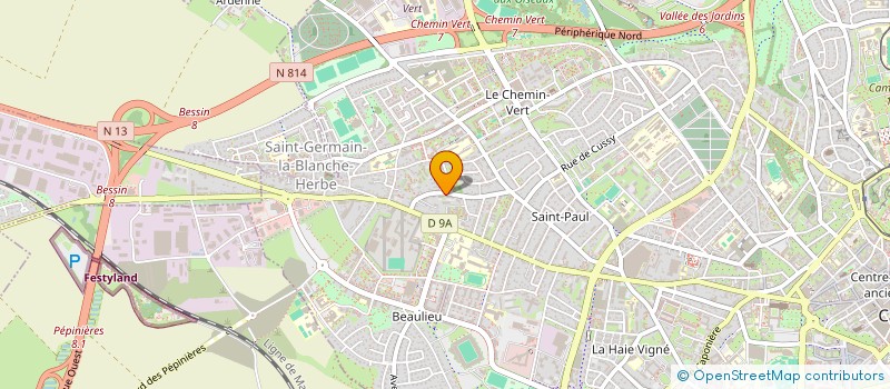 localisation de l'entreprise MADAME ANAIS COLLIN à CAEN