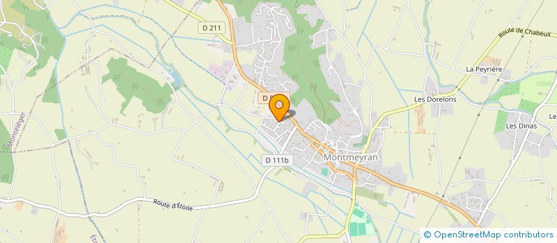 localisation de l'entreprise MADAME ANAIS COLLOMBET  MONTMEYRAN