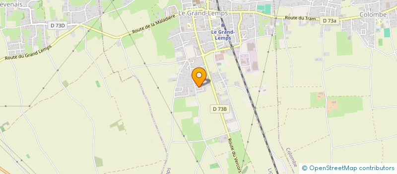 localisation de l'entreprise MADAME ANAIS COMBET  VOIRON