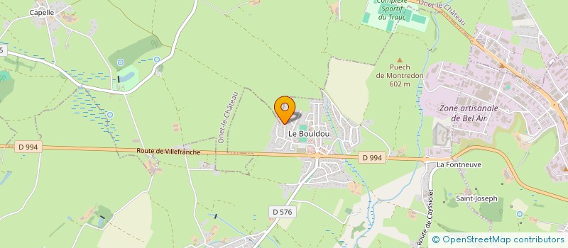 localisation de l'entreprise MADAME ANAIS CONSTANS  DRUELLE BALSAC