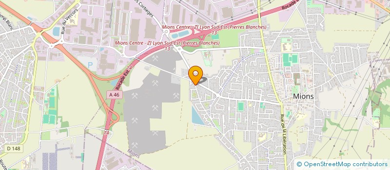 localisation de l'entreprise MADAME ANAIS CONTRI  MIONS