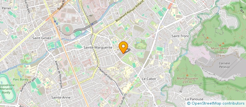 localisation de l'entreprise MADAME ANAIS CONTRUCCI à MARSEILLE