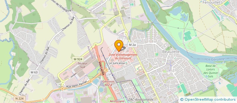 localisation de l'entreprise MADAME ANAIS COSMA  BEAUZELLE