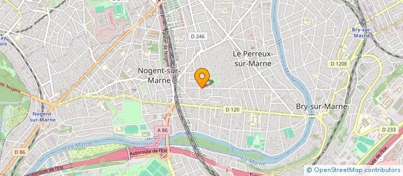 localisation de l'entreprise MADAME ANAIS COTELLON  LE PERREUX-SUR-MARNE