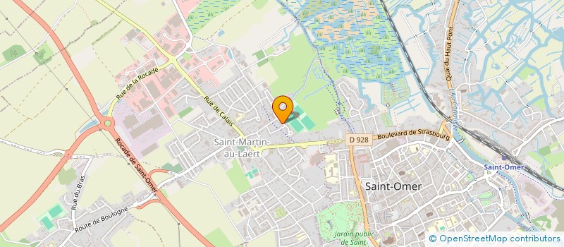 localisation de l'entreprise MADAME ANAIS COURBOT  SAINT-MARTIN-LEZ-TATINGHEM