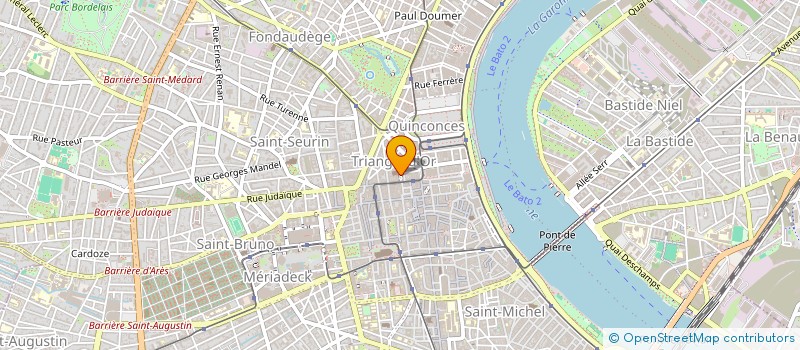 localisation de l'entreprise MADAME ANAIS COURTIN  BORDEAUX