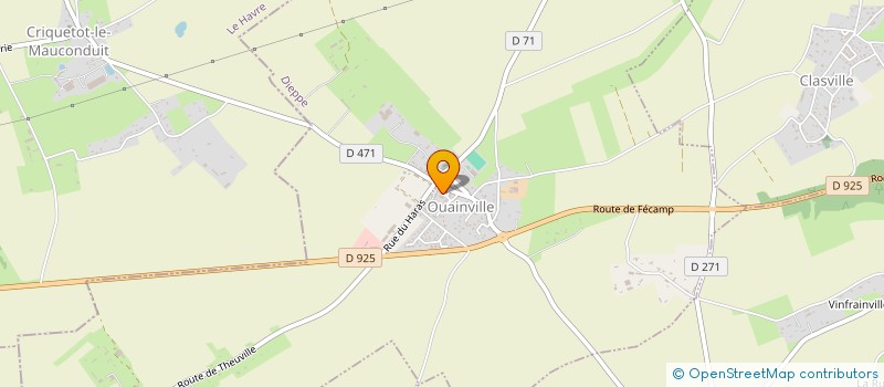 localisation de l'entreprise MADAME ANAIS COURTOIS  OUAINVILLE