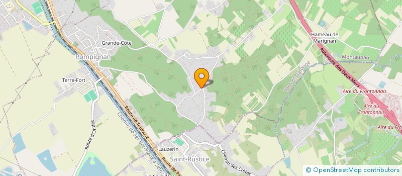 localisation de l'entreprise MADAME ANAIS COVLET  POMPIGNAN