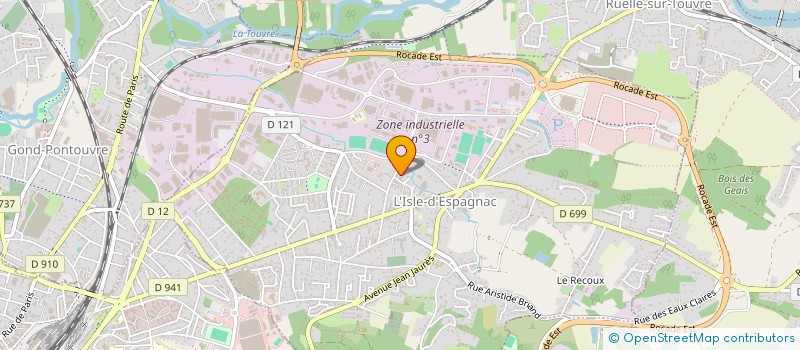 localisation de l'entreprise MADAME ANAIS CRAMPE  L'ISLE-D'ESPAGNAC