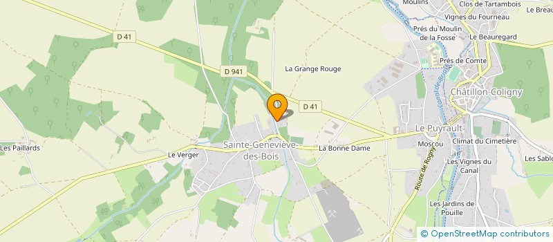localisation de l'entreprise MADAME ANAIS CRETIN à SAINTE-GENEVIEVE-DES-BOIS