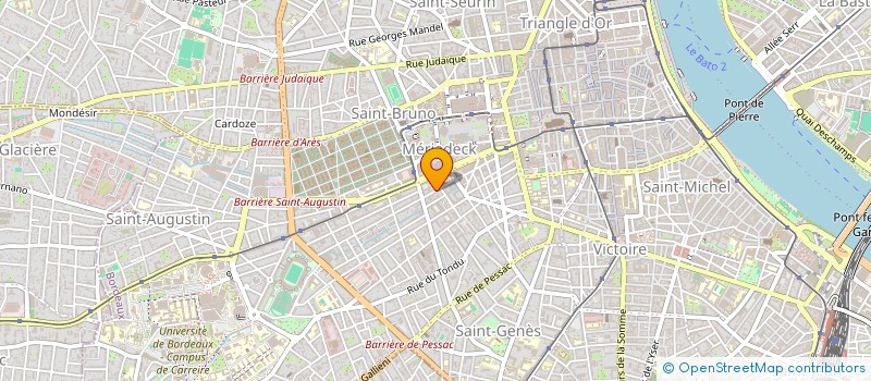 localisation de l'entreprise MADAME ANAIS CRUVEILLER  BORDEAUX