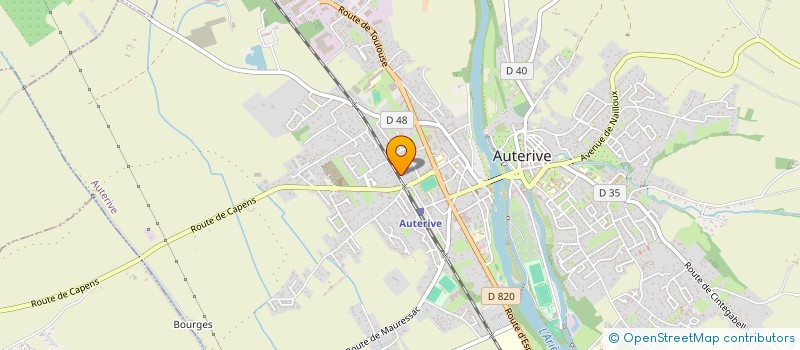 localisation de l'entreprise MADAME ANAIS CUESTA  AUTERIVE