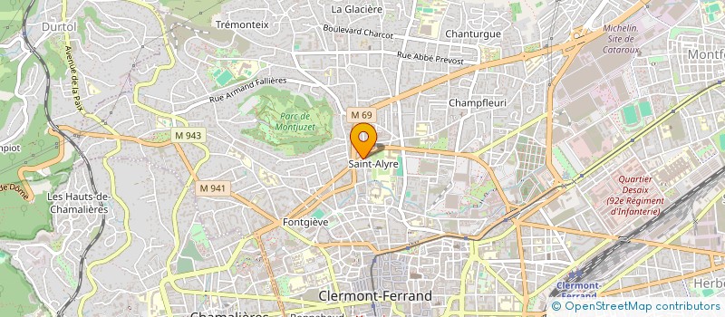 localisation de l'entreprise MADAME ANAIS CUNAT  CLERMONT-FERRAND