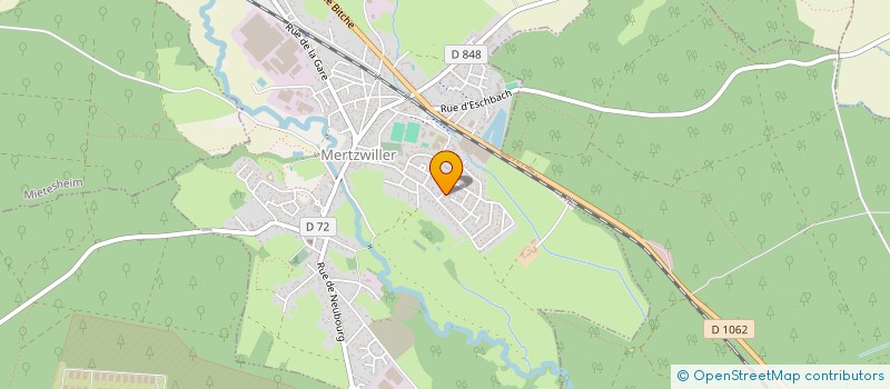 localisation de l'entreprise MADAME ANAIS CUNAT  MERTZWILLER