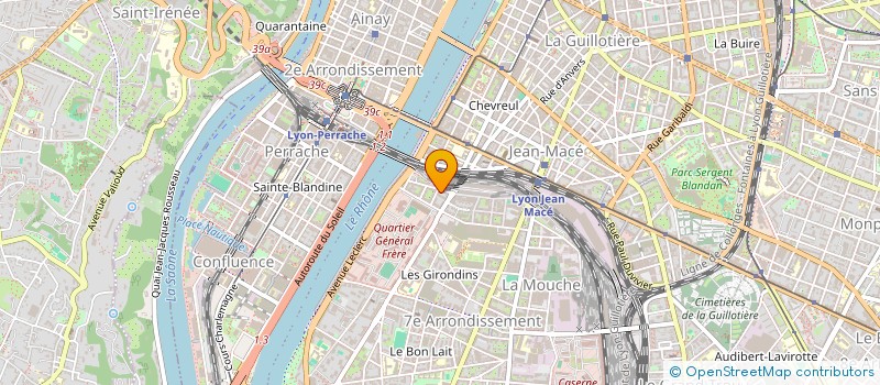 localisation de l'entreprise MADAME ANAIS CURTI  LYON