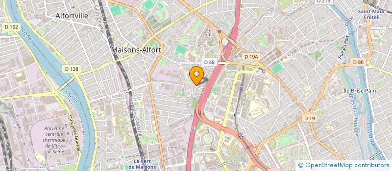 localisation de l'entreprise MADAME ANAIS DA GRACA  MAISONS-ALFORT