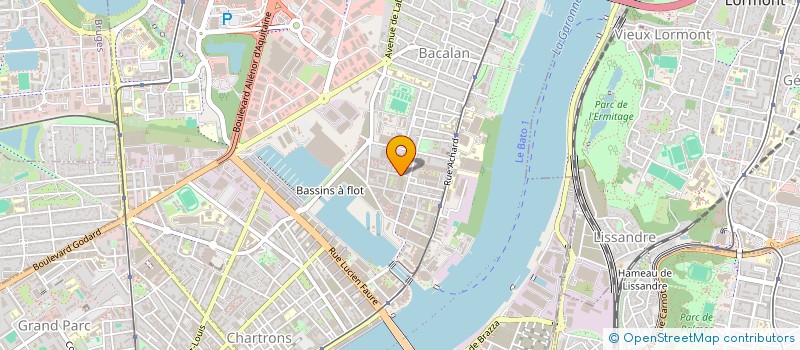 localisation de l'entreprise MADAME ANAIS DALBAN  BORDEAUX