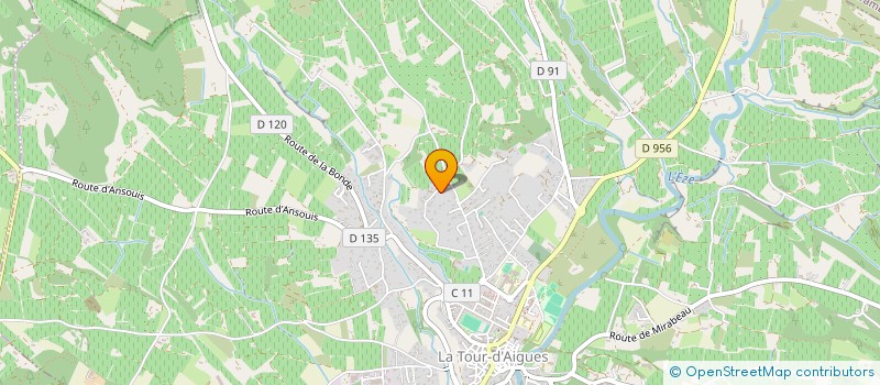 localisation de l'entreprise MADAME ANAIS DARELLIS  LA TOUR-D'AIGUES