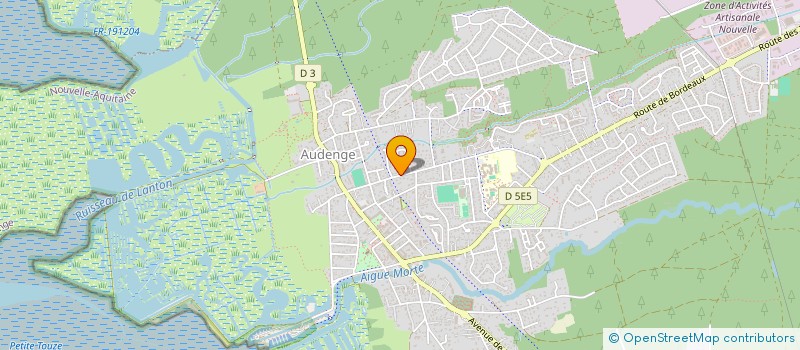 localisation de l'entreprise MADAME ANAIS DARIAULT  SAINTE-ANNE