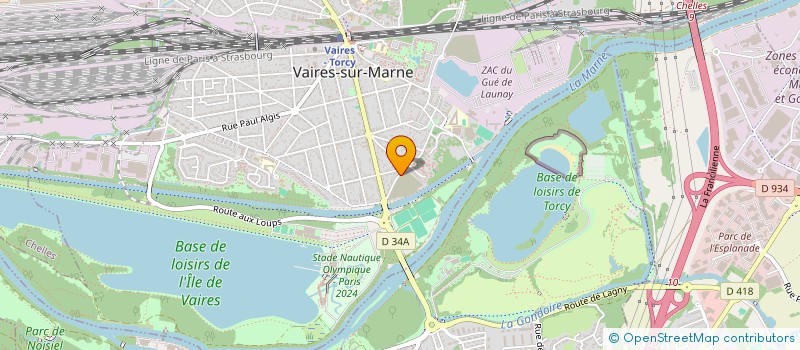 localisation de l'entreprise MADAME ANAIS DARTIAILH à VAIRES-SUR-MARNE
