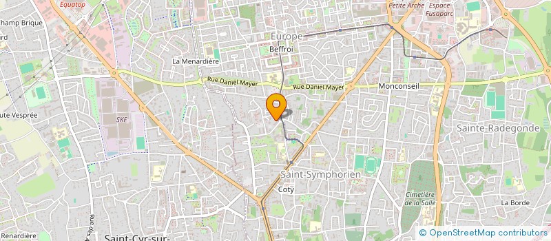 localisation de l'entreprise MADAME ANAIS DASINI  TOURS