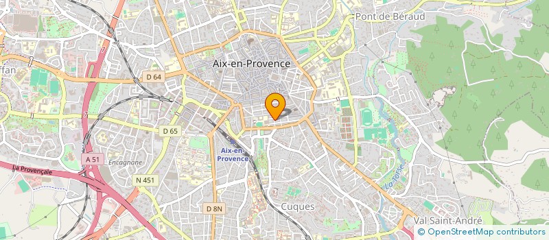 localisation de l'entreprise MADAME ANAIS DATO  AIX-EN-PROVENCE