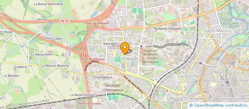 localisation de l'entreprise MADAME ANAIS DAUBIAN DELISLE à RENNES