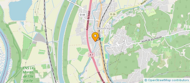 localisation de l'entreprise MADAME ANAIS DAUDEL  MONDRAGON