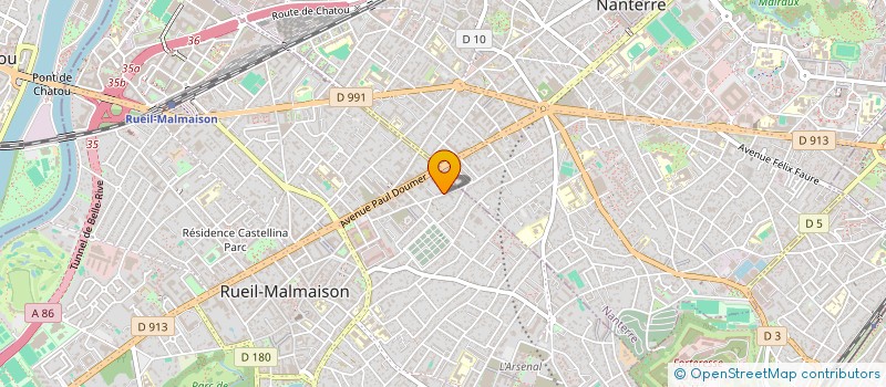 localisation de l'entreprise MADAME ANAIS DAVIET à RUEIL-MALMAISON