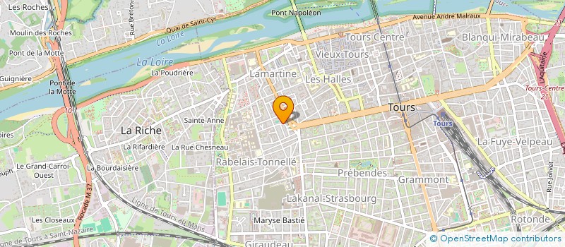 localisation de l'entreprise MADAME ANAIS DE CHABANEIX DU CHAMBON à TOURS