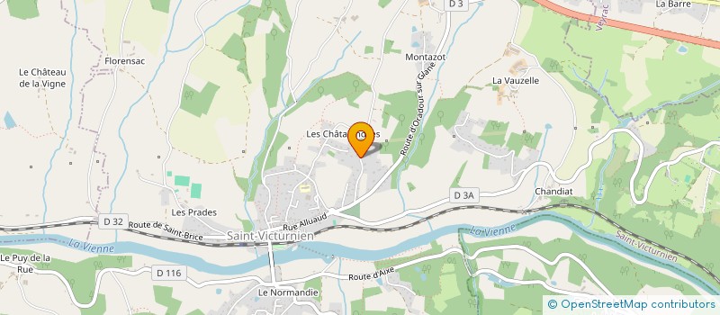localisation de l'entreprise MADAME ANAIS DE MELO à SAINT-VICTURNIEN