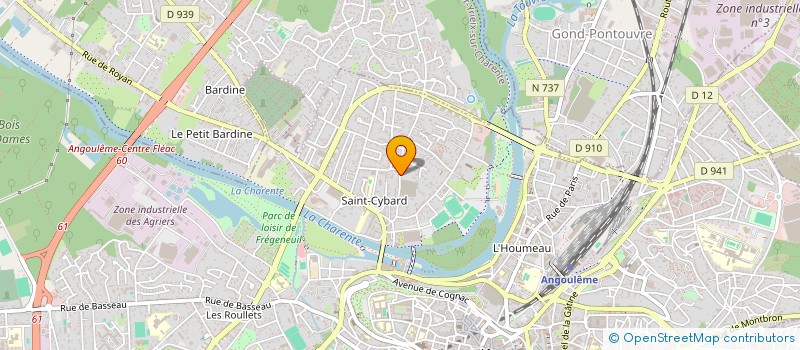localisation de l'entreprise MADAME ANAIS DE VITA à ANGOULEME
