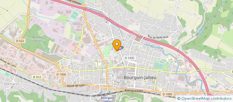 localisation de l'entreprise MADAME ANAIS DEBERNARDI  BOURGOIN-JALLIEU