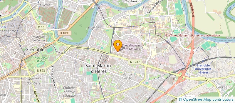 localisation de l'entreprise MADAME ANAIS DEGERMANN à SAINT-MARTIN-D'HERES