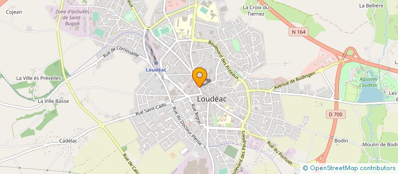 localisation de l'entreprise MADAME ANAIS DEL AGUILA à LOUDEAC