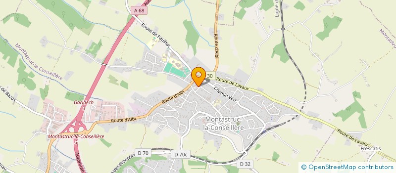 localisation de l'entreprise MADAME ANAIS DELAISSEZ  MONTASTRUC-LA-CONSEILLERE