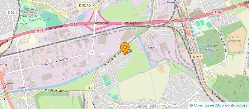 localisation de l'entreprise MADAME ANAIS DELALIAUX  CAPPELLE-LA-GRANDE