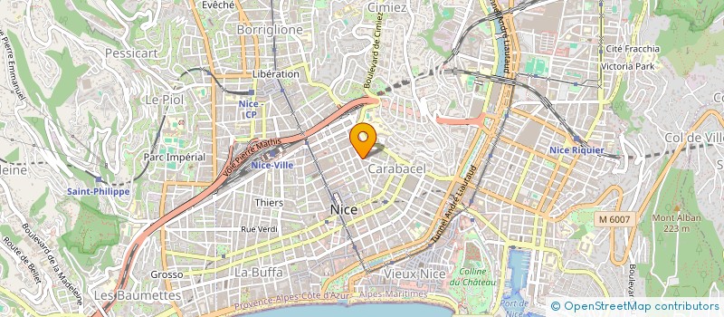 localisation de l'entreprise MADAME ANAIS DELANCHY  NICE