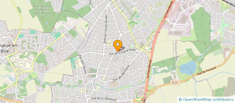 localisation de l'entreprise MADAME ANAIS DELEAN à PONTAULT-COMBAULT