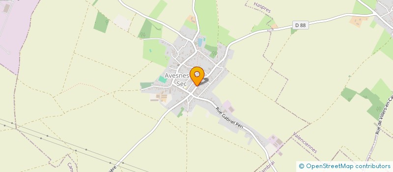 localisation de l'entreprise MADAME ANAIS DELERUE à AVESNES-LE-SEC