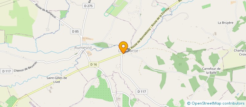 localisation de l'entreprise MADAME ANAIS DELESQUE  LEAUPARTIE